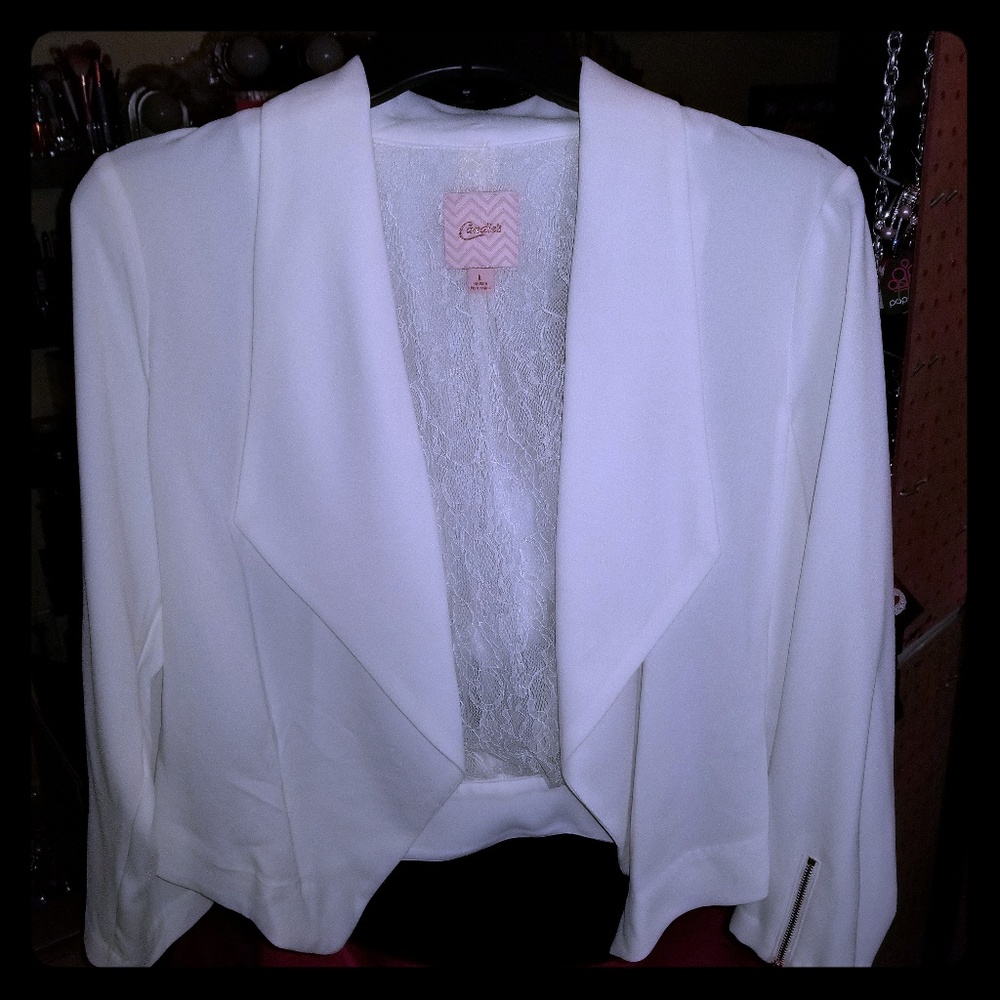 Womens Blazer white